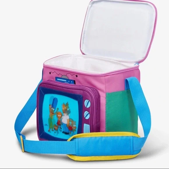 Igloo x The Simpsons Insulated Square Cooler Bag 9-Can Capacity - Picture 2 of 12
